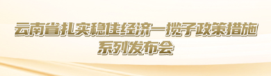 云南省扎实稳住经济一揽子政策措施系列发布会